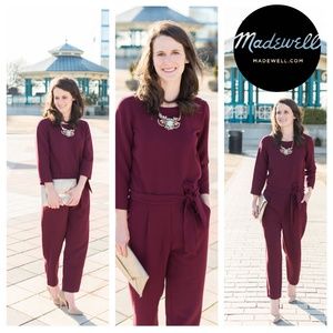 madewell sloan jumpsuit